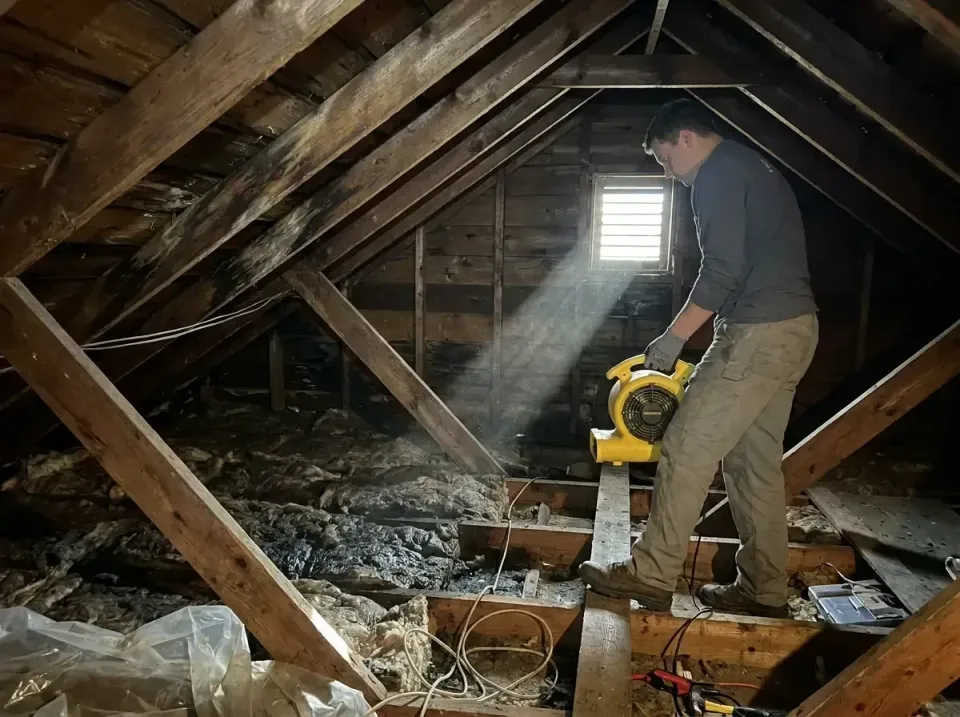 attic-water-damage-drying-proc-007 — frequently asked questions, Emergency Water Extraction & 24/7 Flood Response in Parsipp…